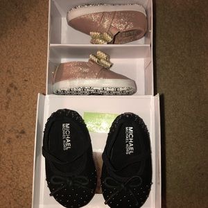BUNDLE SALE. Michael Kors baby shoes size 3.